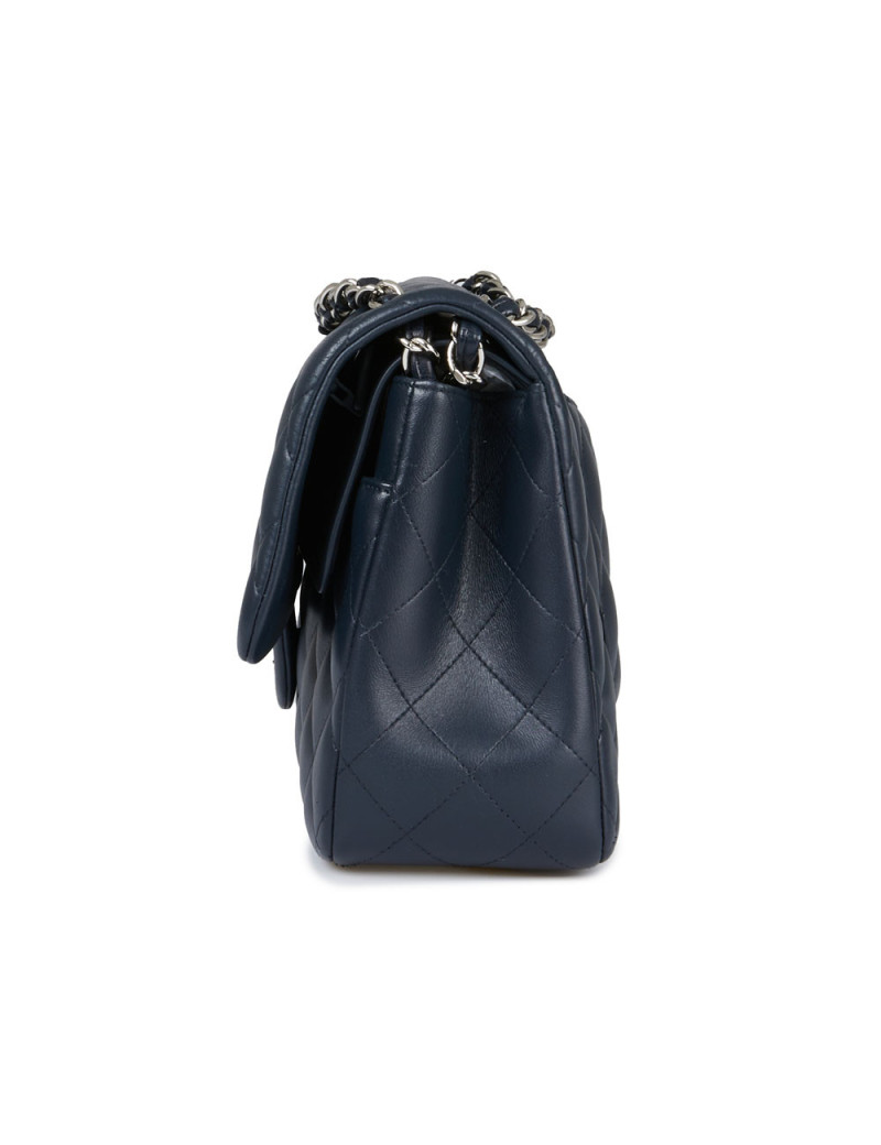 Jumbo Chanel bleu marine