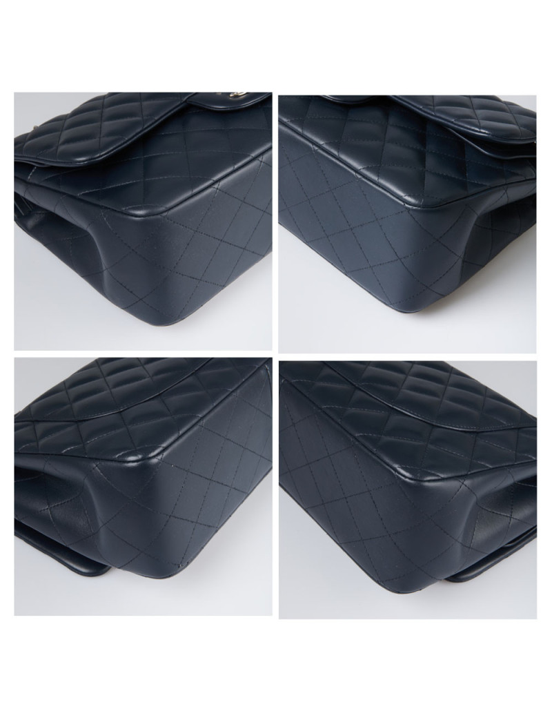 Jumbo Chanel bleu marine