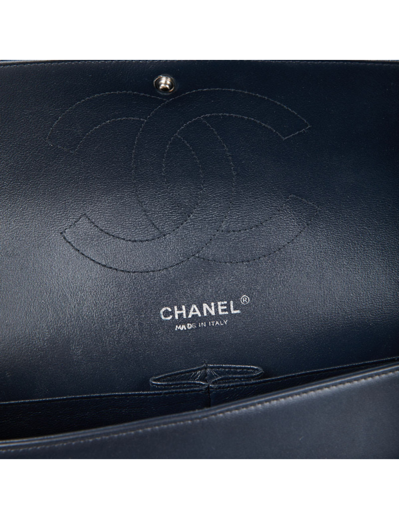 Jumbo Chanel bleu marine