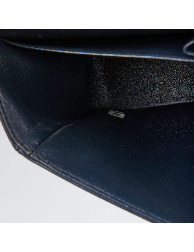 Jumbo Chanel bleu marine