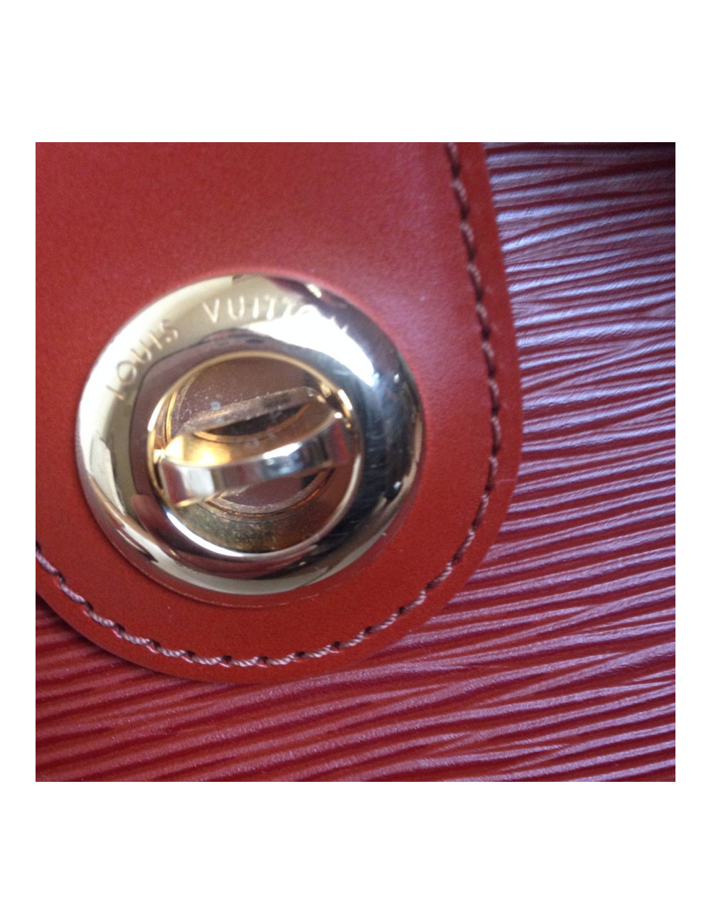 Sac épi marron LOUIS VUITTON