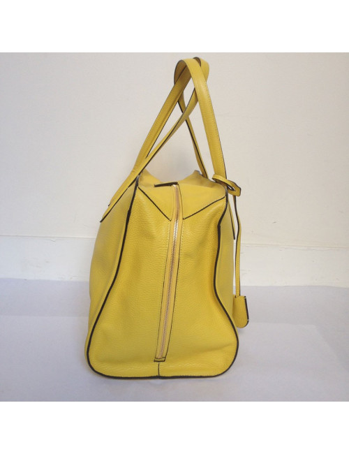 Cabas jaune ALEXANDER MCQUEEN