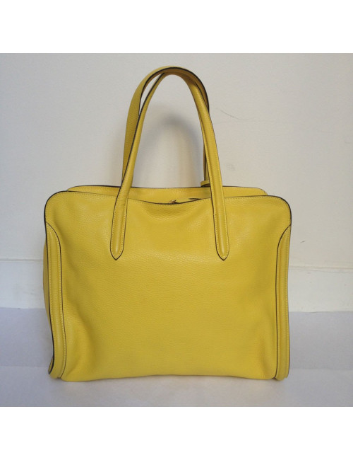 Cabas jaune ALEXANDER MCQUEEN