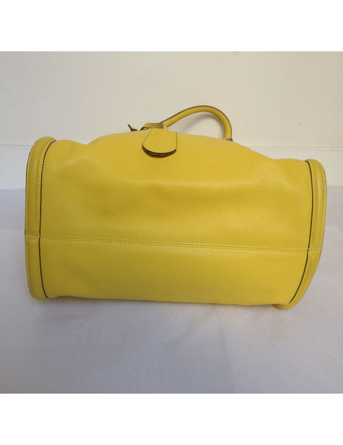 Cabas jaune ALEXANDER MCQUEEN