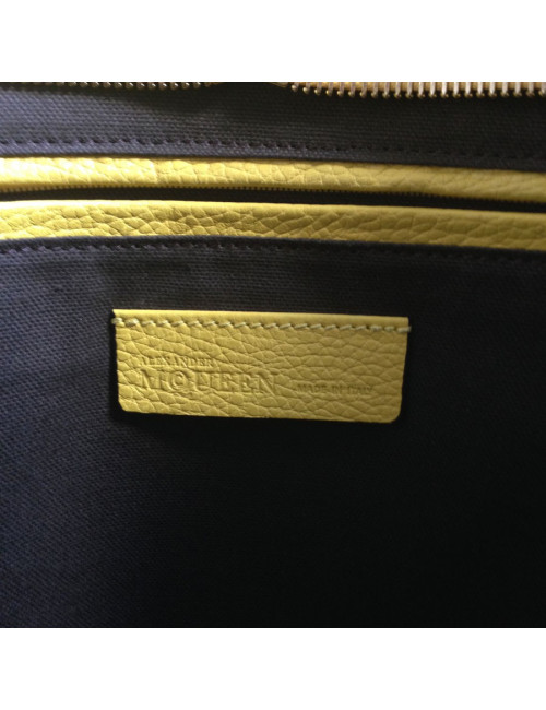 Cabas jaune ALEXANDER MCQUEEN