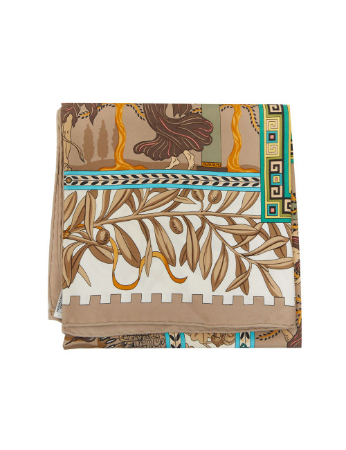 Carré HERMES Musique des Dieux soie 100%