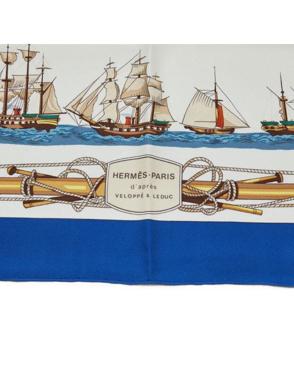 HERMES Navires d'Europe à voiles mixtes et à vapeur silk square 2