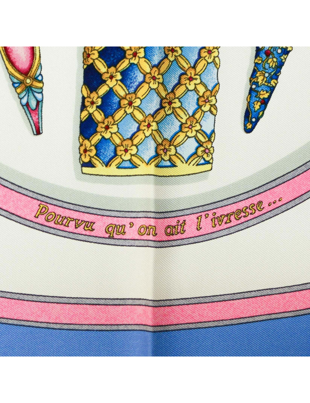 Carré HERMES Pourvu qu'on ait l'ivresse