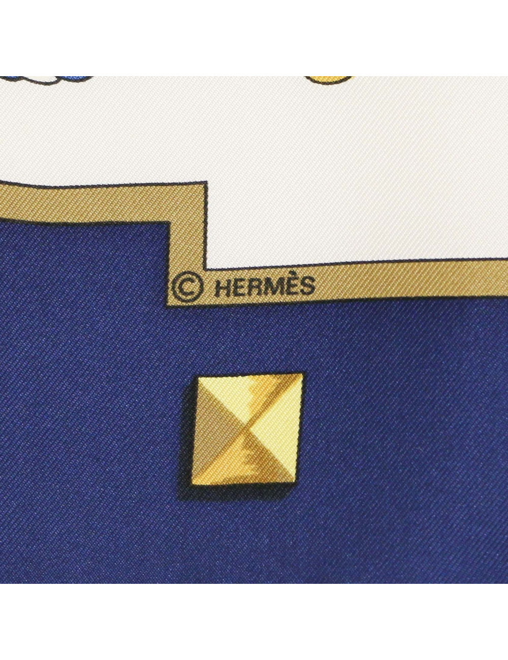 Carré HERMES les Clefs soie