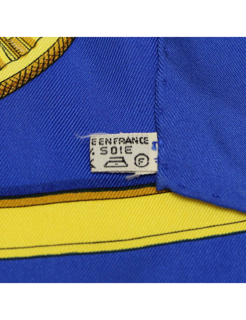 HERMES Le grand Apparat silk square scarf