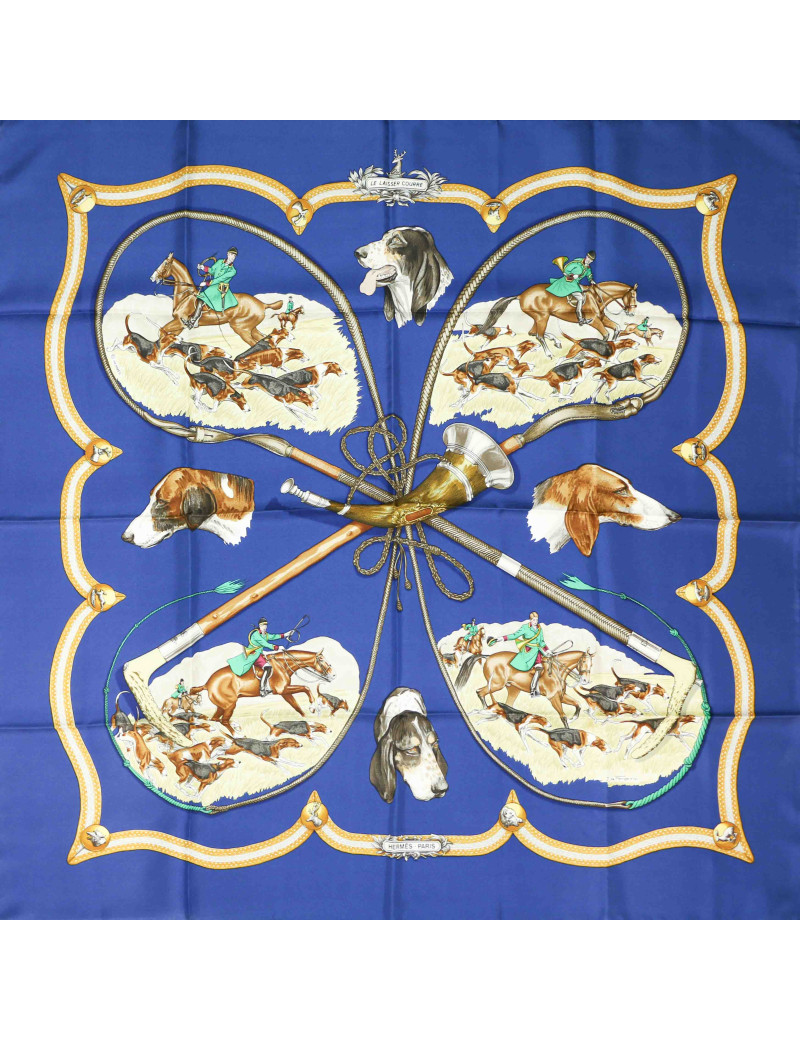 Carré HERMES Le Laisser Courre