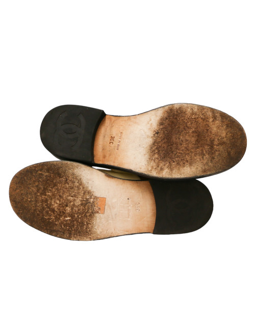 CHANEL multicolor loafers size 36 FR
