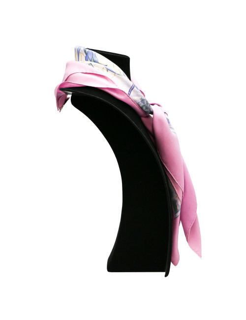 HERMES Giverny collector silk square scarf