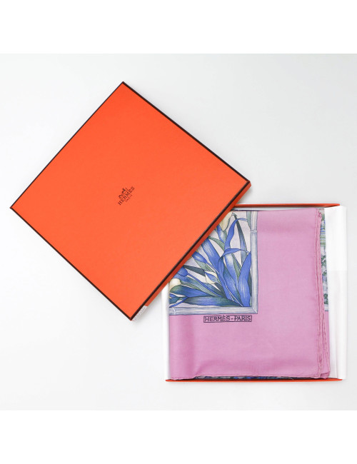 HERMES Giverny collector silk square scarf