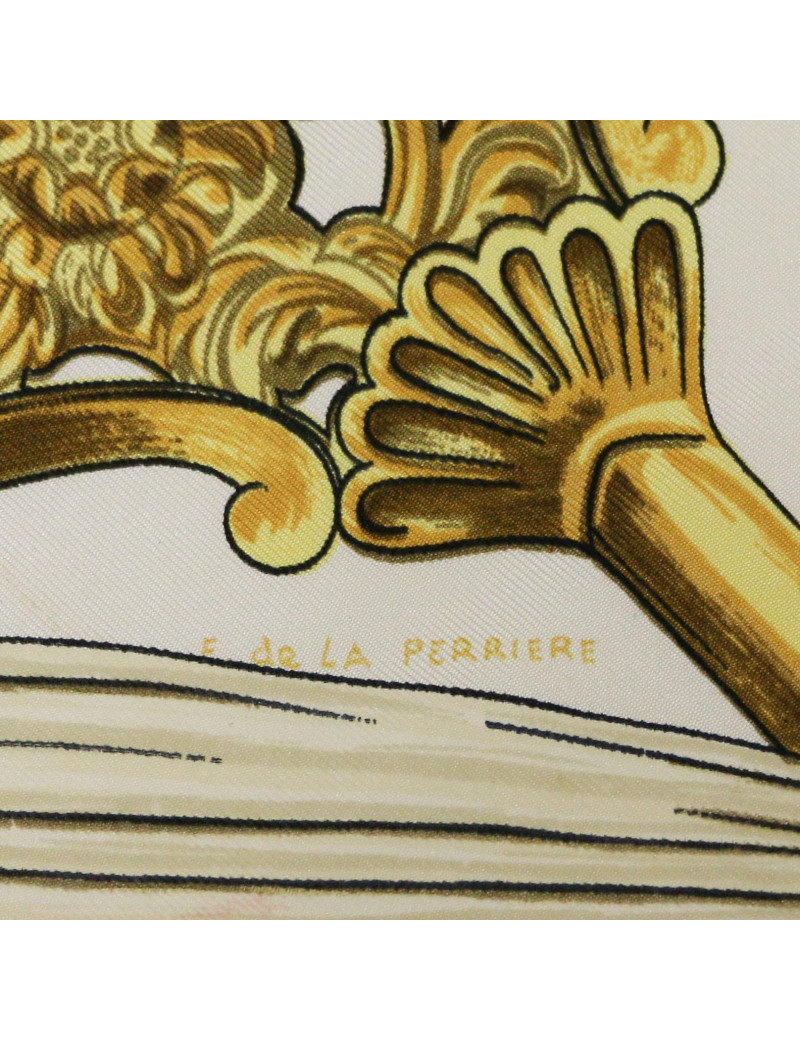 Carré HERMES Etriers soie