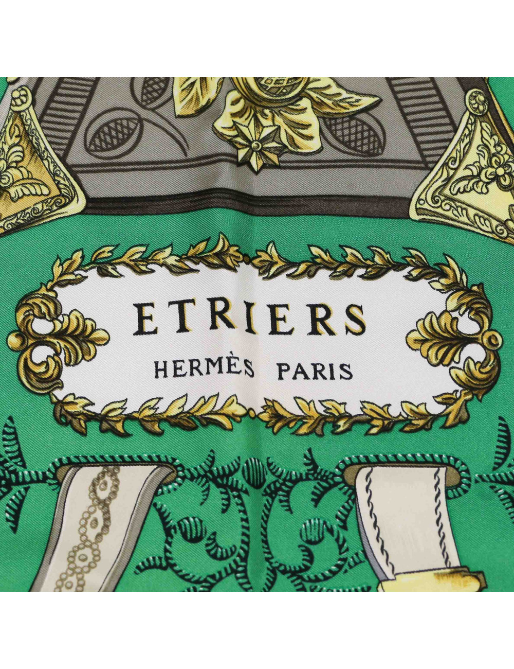 Carré HERMES Etriers soie