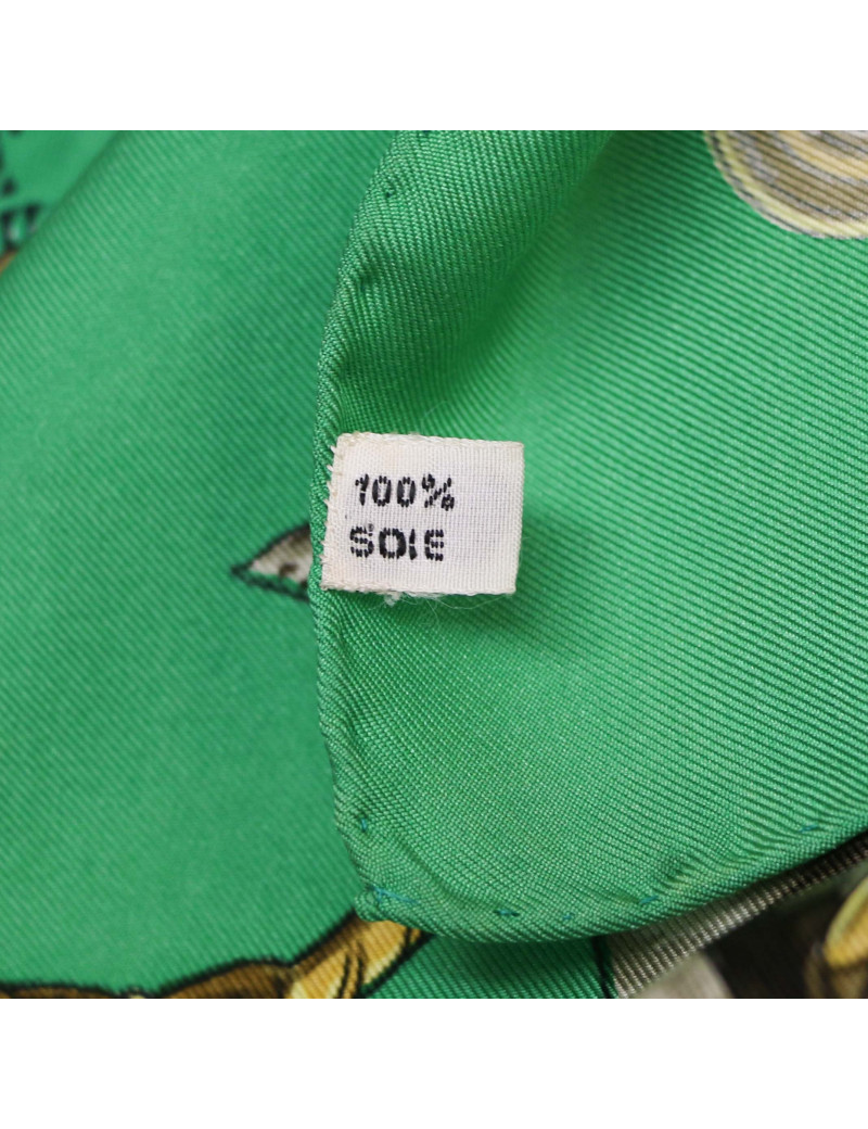 Carré HERMES Etriers soie
