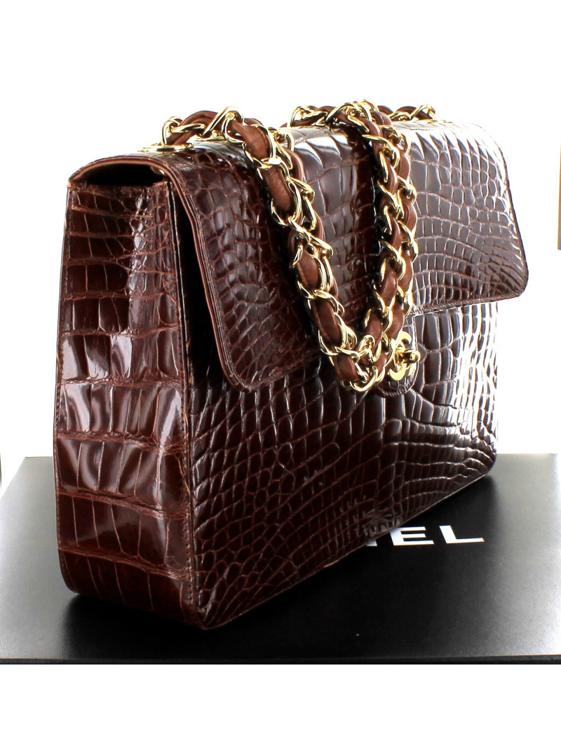 sac CHANEL façon croco 