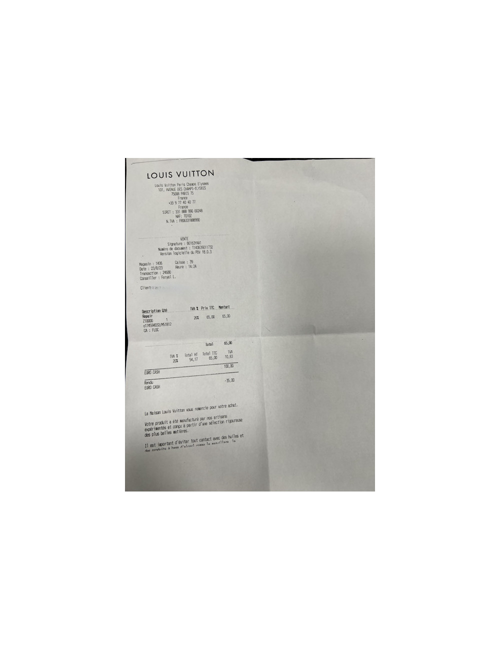 Pochette LOUIS VUITTON toile Monogram