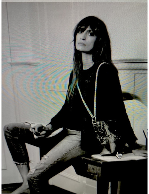 Petit sac Gabrielle CHANEL noir