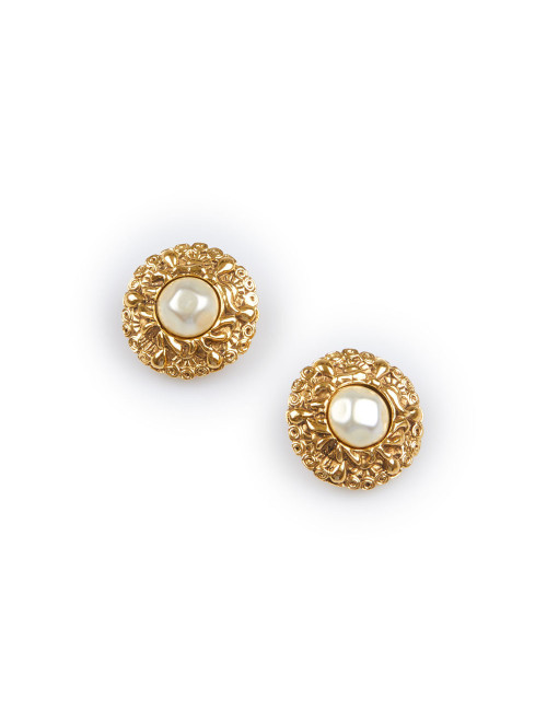 Clips d'oreille CHANEL Vintage