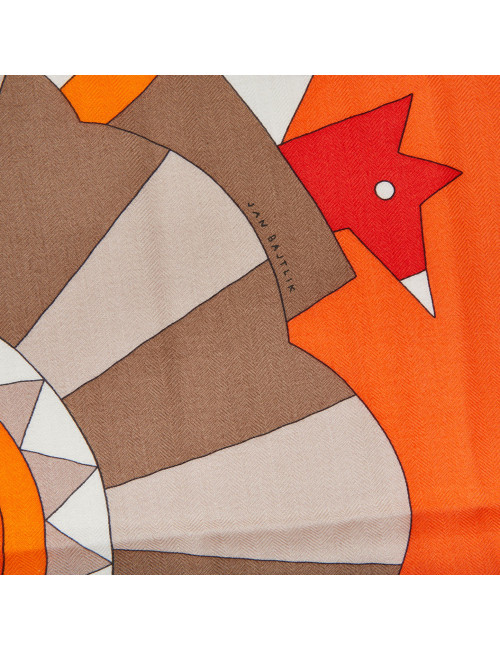 Grand châle Cheval de fête HERMES