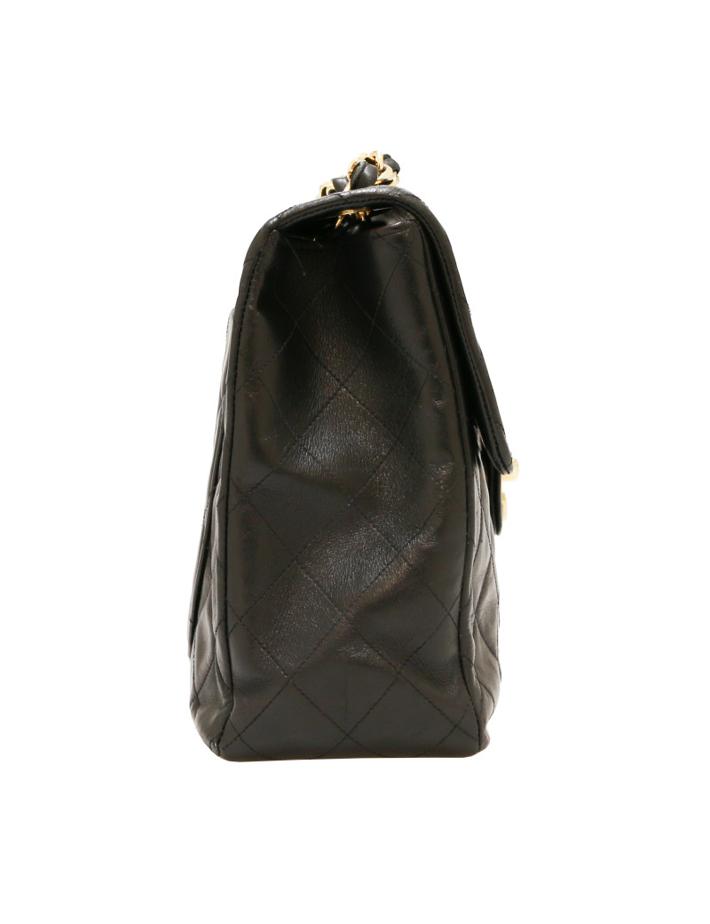 CHANEL Vintage black Maxi jumbo