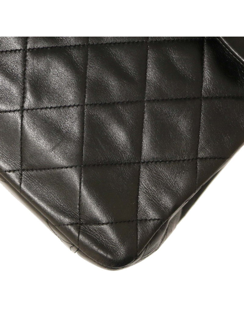 CHANEL Vintage black Maxi jumbo