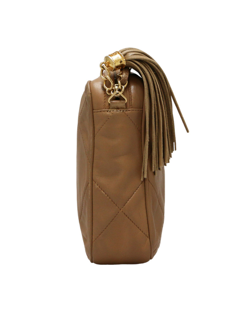 CHANEL vintage beige Camera bag