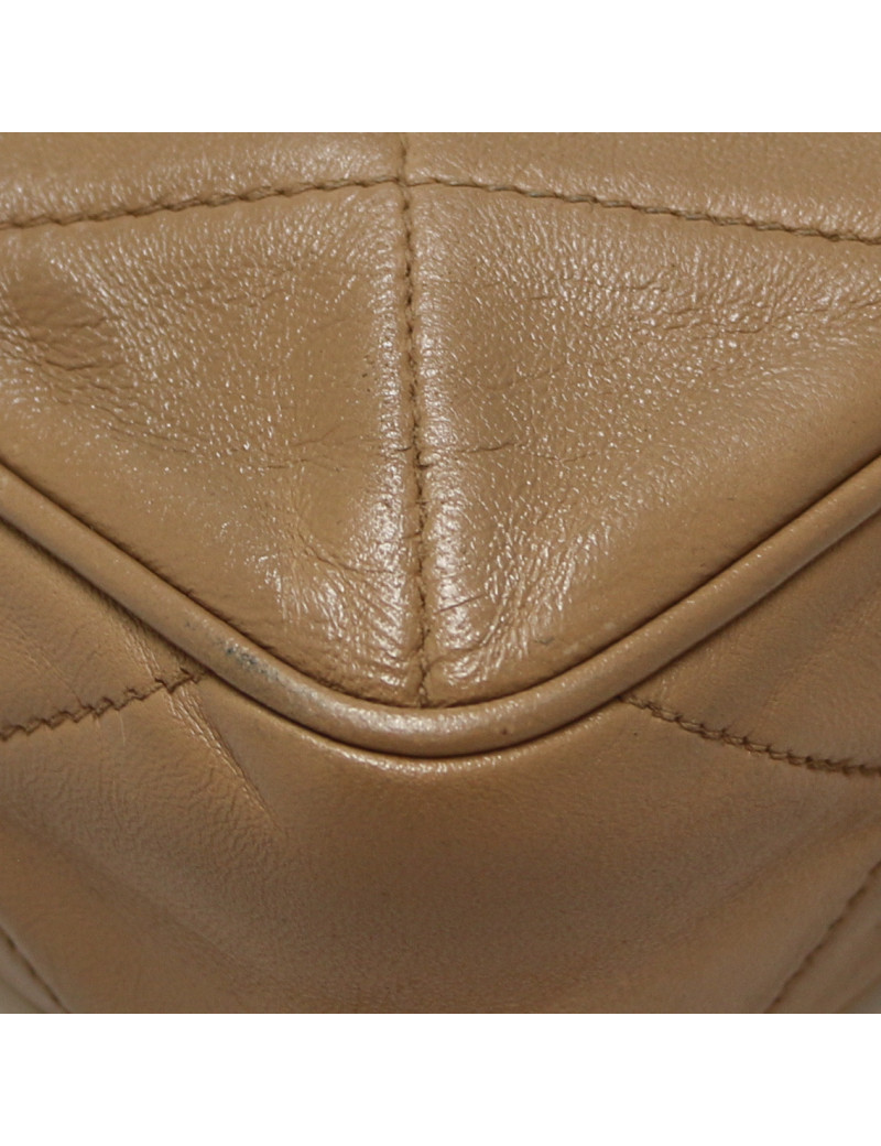 CHANEL vintage beige Camera bag