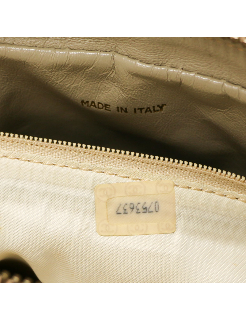 CHANEL vintage beige Camera bag