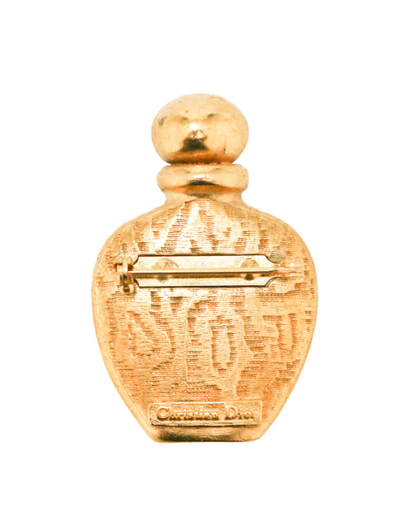 CHRISTIAN DIOR Vintage perfume bottle brooch