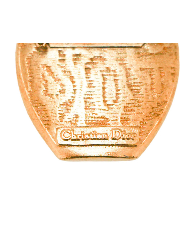 CHRISTIAN DIOR Vintage perfume bottle brooch