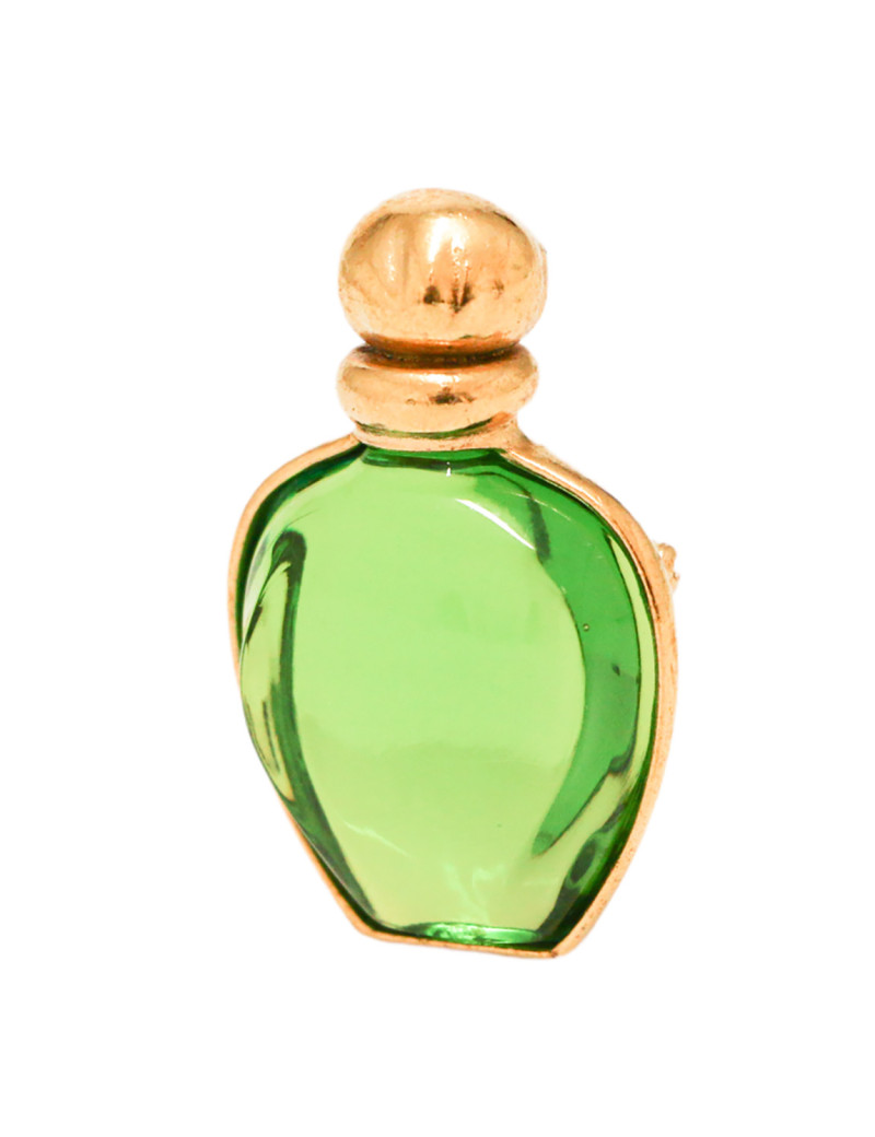 CHRISTIAN DIOR Vintage perfume bottle brooch