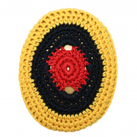 Broche PRADA crochet tricolore