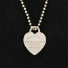 Collier TIFFANY &Co NEW YORK argent