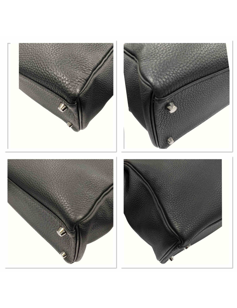 Sac HERMES Kelly 35 gris graphite