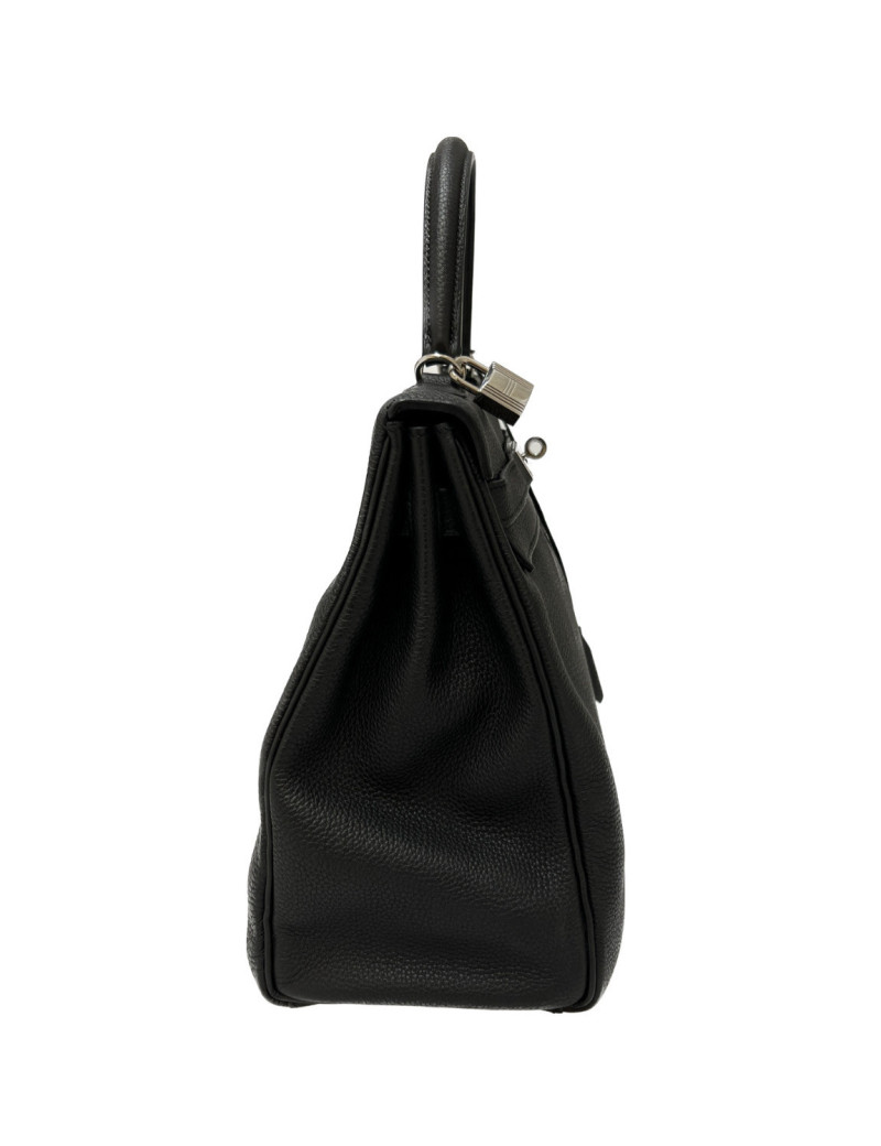 Sac HERMES Kelly 35 gris graphite