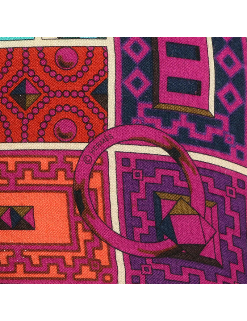 Châle HERMES Colliers de chiens