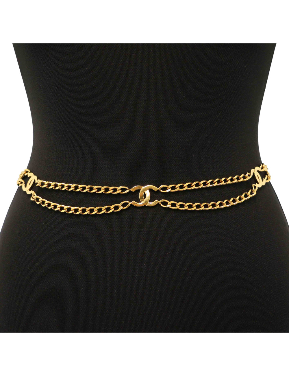 Ceinture CHANEL chaine dorée vintage