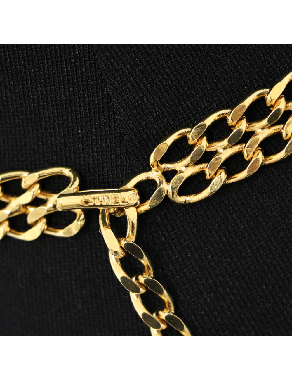 Ceinture CHANEL chaine dorée vintage
