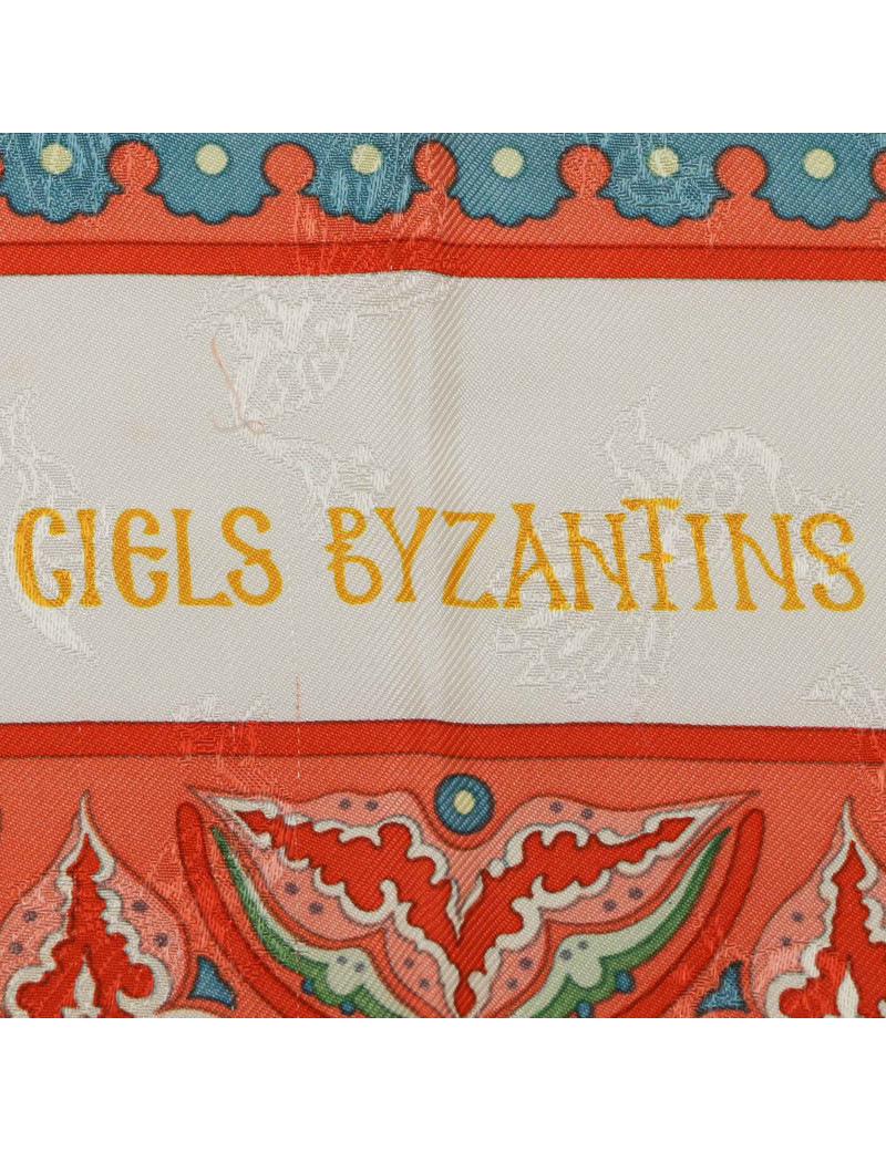 Carré HERMES Ciels Byzantins soie
