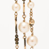 Clips CHANEL perles pendantes