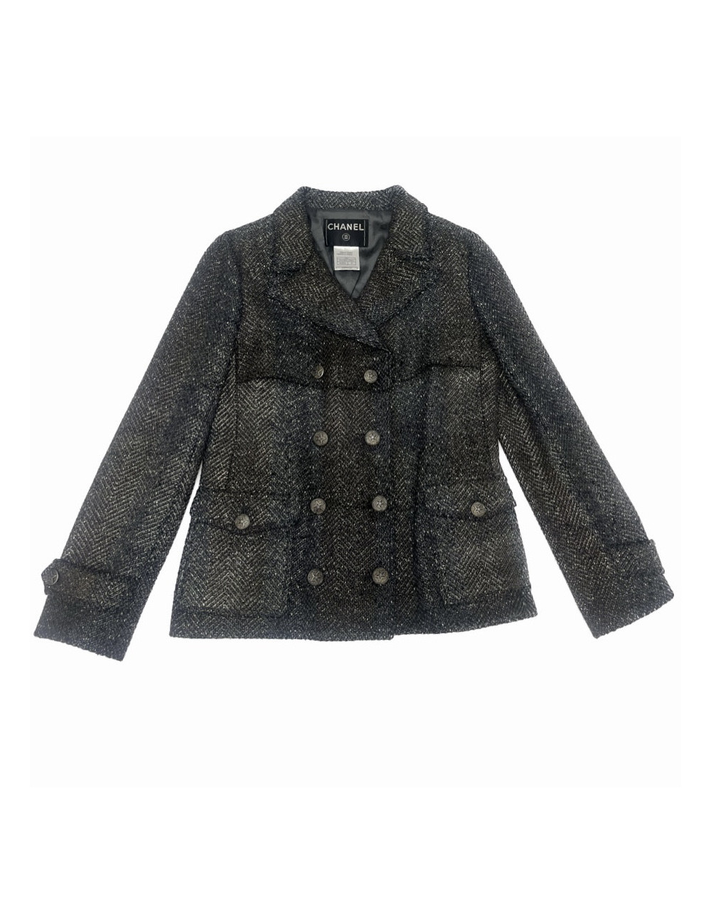 Tailleur CHANEL T 36 Paris Dallas veste jupe 