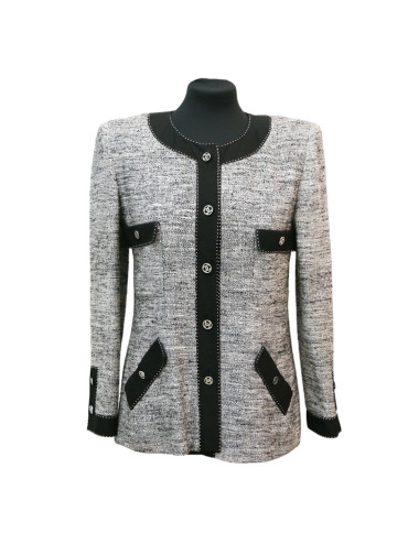 Tailleur T40 CHANEL grise 2