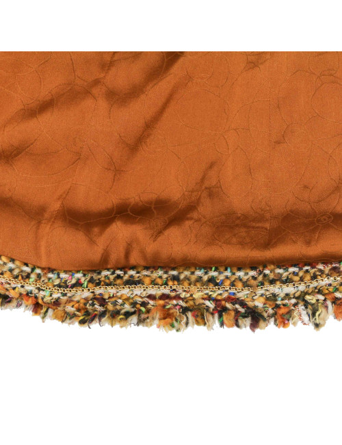 Veste T 42 CHANEL tweed fils d'or Aut 2003