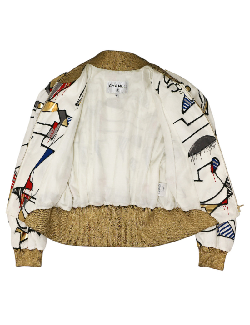 Blouson Teddy CHANEL T36