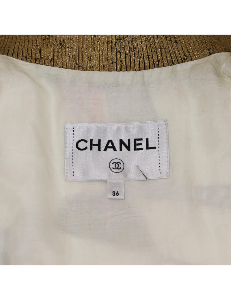 Blouson Teddy CHANEL T36