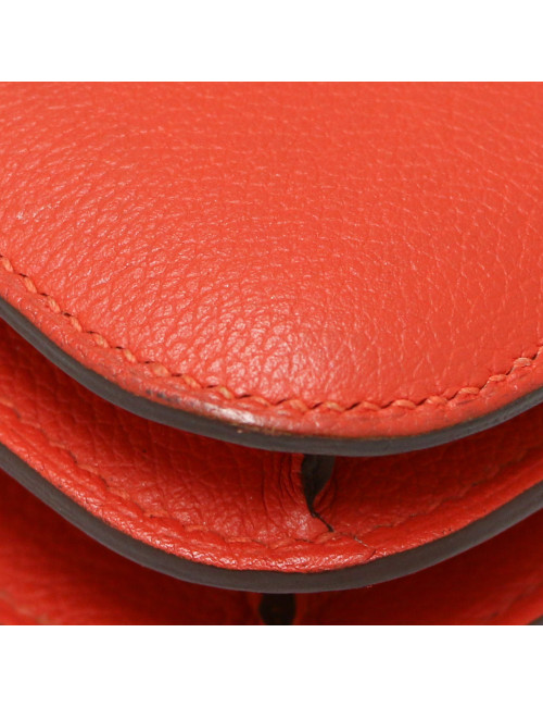 Mini Constance HERMES feu