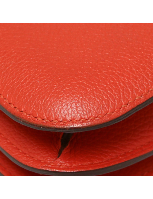 Mini Constance HERMES feu